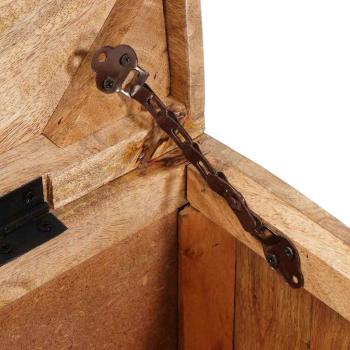 Aufbewahrungsbox Braun 70 x 35 x 40 cm massives Mangoholz