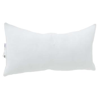 Kissen 2 pcs Weiß 40 x 80 cm