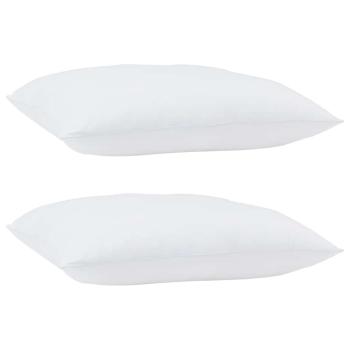 Kissen 2 pcs Weiß 50 x 50 cm