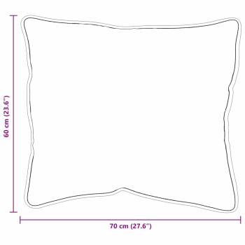 Kopfkissen Weiß 60 x 70 cm 85gsm 100% Polyester