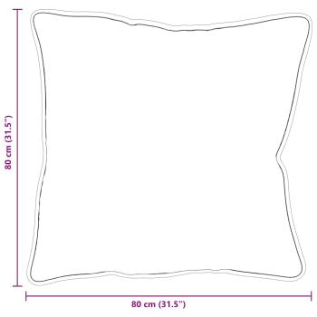 Kopfkissen Weiß 80 x 80 cm 85gsm 100% Polyester