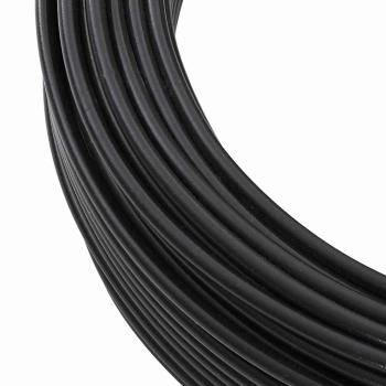 Zaunbindedraht Anthrazit 80 m PVC-beschichteter Stahl