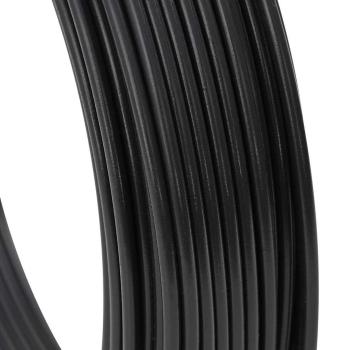 Zaunbindedraht Anthrazit 80 m PVC-beschichteter Stahl