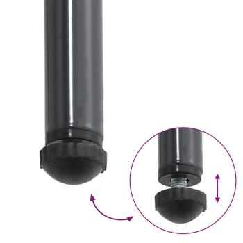 Garten Essgruppe 3 pcs Schwarz, Anthrazit 35 x 35 x 45 cm