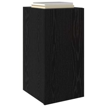 TV Einheit mit Regal Sonstiges mit Speicher mit Tür 2 pcs Schwarze Eiche Holzwerkstoff