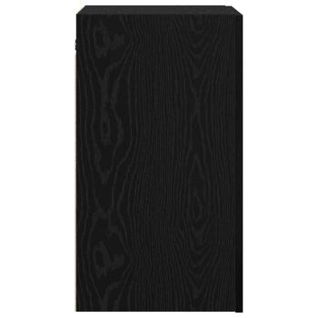 TV Einheit mit Regal Sonstiges mit Speicher mit Tür 2 pcs Schwarze Eiche Holzwerkstoff