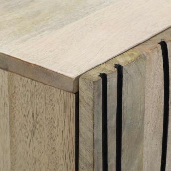 Badezimmermöbel Set mit Schubladen mit Regal mit Speicher mit Tür 3 pcs Weiß 180 x 33 x 75 cm