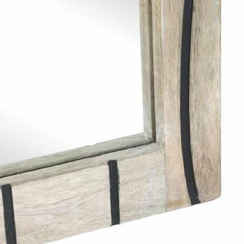 Badezimmermöbel Set mit Regal mit Speicher mit Tür mit Spiegel 2 pcs Weiß 62 x 33 x 58 cm