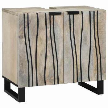 Badezimmermöbel Set 5 pcs Nussbaum braun 38 x 33 x 160 cm