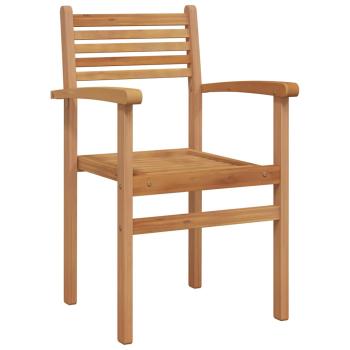 Garten Essgruppe 5 pcs Braun Massives Teakholz