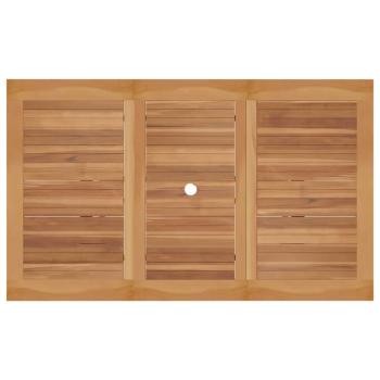 Garten Essgruppe 5 pcs Braun Massives Teakholz