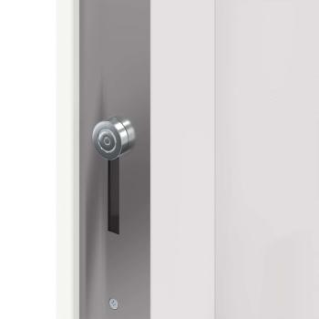 Vordertür Weiß 98 x 208 cm PVC