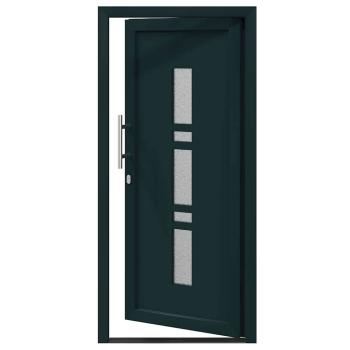 Haustür Anthrazit 98 x 208 cm PVC