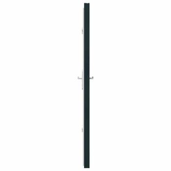 Haustür Anthrazit 98 x 208 cm PVC