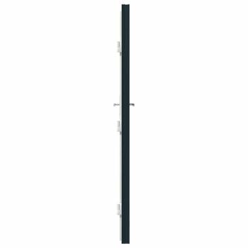 Haustür Anthrazit 88 x 200 cm PVC