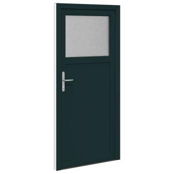 Haustür Anthrazit 98 x 198 cm PVC