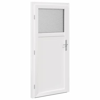 Haustür Anthrazit 88 x 198 cm PVC