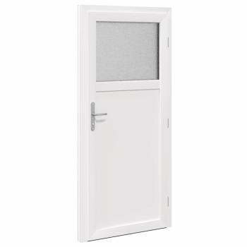 Haustür Anthrazit 98 x 198 cm PVC