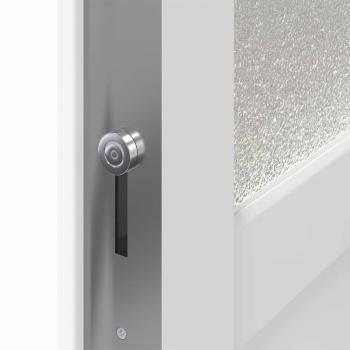 Haustür Weiß 88 x 198 cm PVC