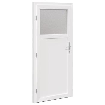 Haustür Weiß 88 x 198 cm PVC