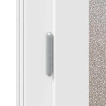Haustür Weiß 88 x 198 cm PVC