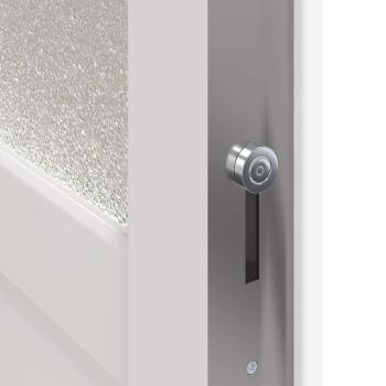 Haustür Weiß 98 x 198 cm PVC