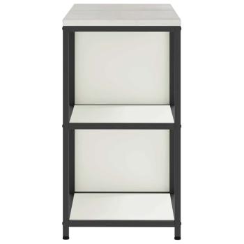Küchenlager-Set 2 pcs Weiß 120 x 50 x 92 cm Kaltgewalzter Stahl