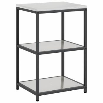 Küchenlager-Set 2 pcs Silber 120 x 50 x 92 cm Edelstahl