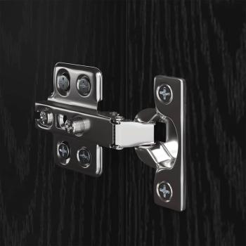 TV-Schrank-Set mit Regal Sonstiges 4 pcs Schwarz Eiche 30,5 x 30 x 110 cm
