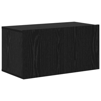 TV-Schrank-Set mit Regal Sonstiges 6 pcs Schwarz Eiche 100 x 30 x 30 cm