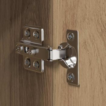 Wand TV Schrank 4 pcs Handwerklich gefertigter Eichenholz