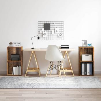 ARDEBO.de - TV-Schrank-Set 2 pcs Altholz 37 x 35 x 107 cm Holzwerkstoff