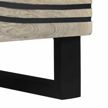 Nachttische 2 pcs Natur 40 x 33.5 x 46 cm