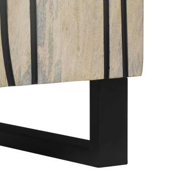 Medienlagerungsschränke & Regale mit Regal mit Speicher mit Tür Weiß und Schwarz