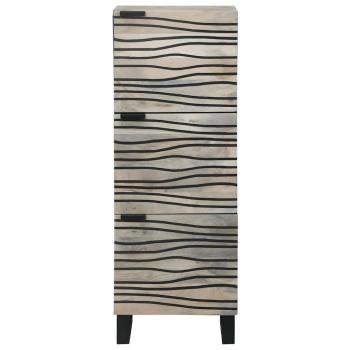 Medienlagerungsschränke & Regale mit Speicher mit Tür Weiß und Schwarz