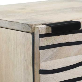 Medienlagerungsschränke & Regale mit Speicher mit Tür Weiß und Schwarz