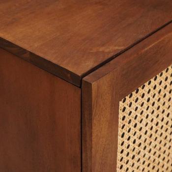 Medienlagerungsschränke & Regale Braun Massives Mangoholz