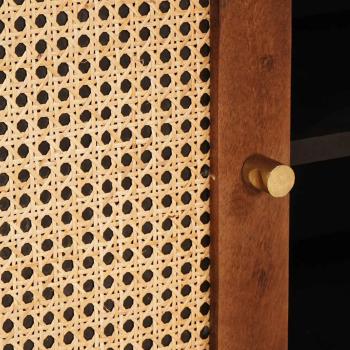 Medienlagerungsschränke & Regale Braun Massives Mangoholz