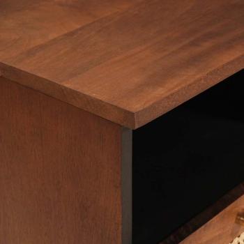 Medienlagerungsschränke & Regale Braun Massives Mangoholz