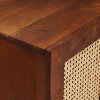 Sideboard Braun 60 x 33 x 75 cm Massives Mangoholz