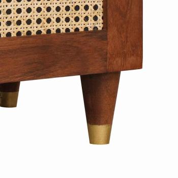 Sideboard Braun 60 x 33 x 75 cm Massives Mangoholz