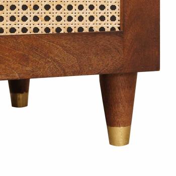 Kaffee-Tische mit Regal Braun 80 x 50 x 40 cm