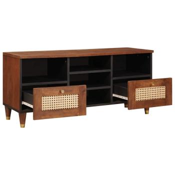 Medienlagerungsschränke & Regale mit Schubladen mit Regal mit Speicher Braun