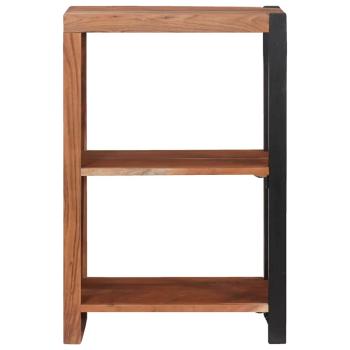 Bücherregal 80 x 30 x 110 cm Massives Akazienholz