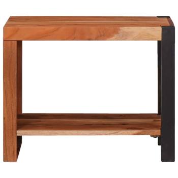 Bücherregal 50 x 30 x 40 cm Massives Akazienholz
