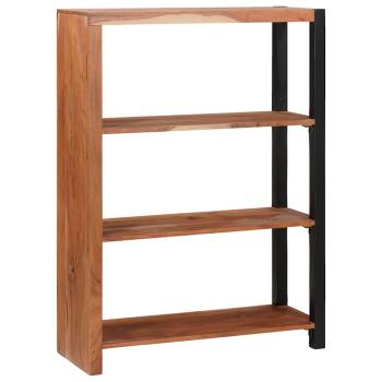 ARDEBO.de - Bücherregal 80 x 30 x 110 cm Massives Akazienholz
