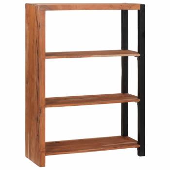 Bücherregal 80 x 30 x 110 cm Massives Akazienholz
