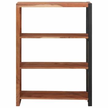 Bücherregal 80 x 30 x 110 cm Massives Akazienholz