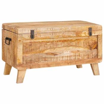 Aufbewahrungsbox 70 x 35 x 40 cm massives Mangoholz