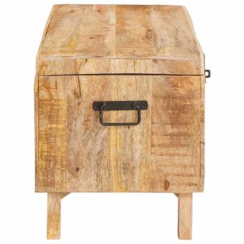 Aufbewahrungsbox 70 x 35 x 40 cm massives Mangoholz